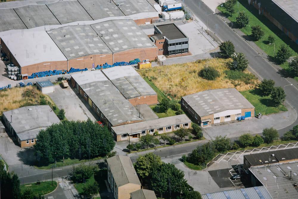 Bensons arial view
