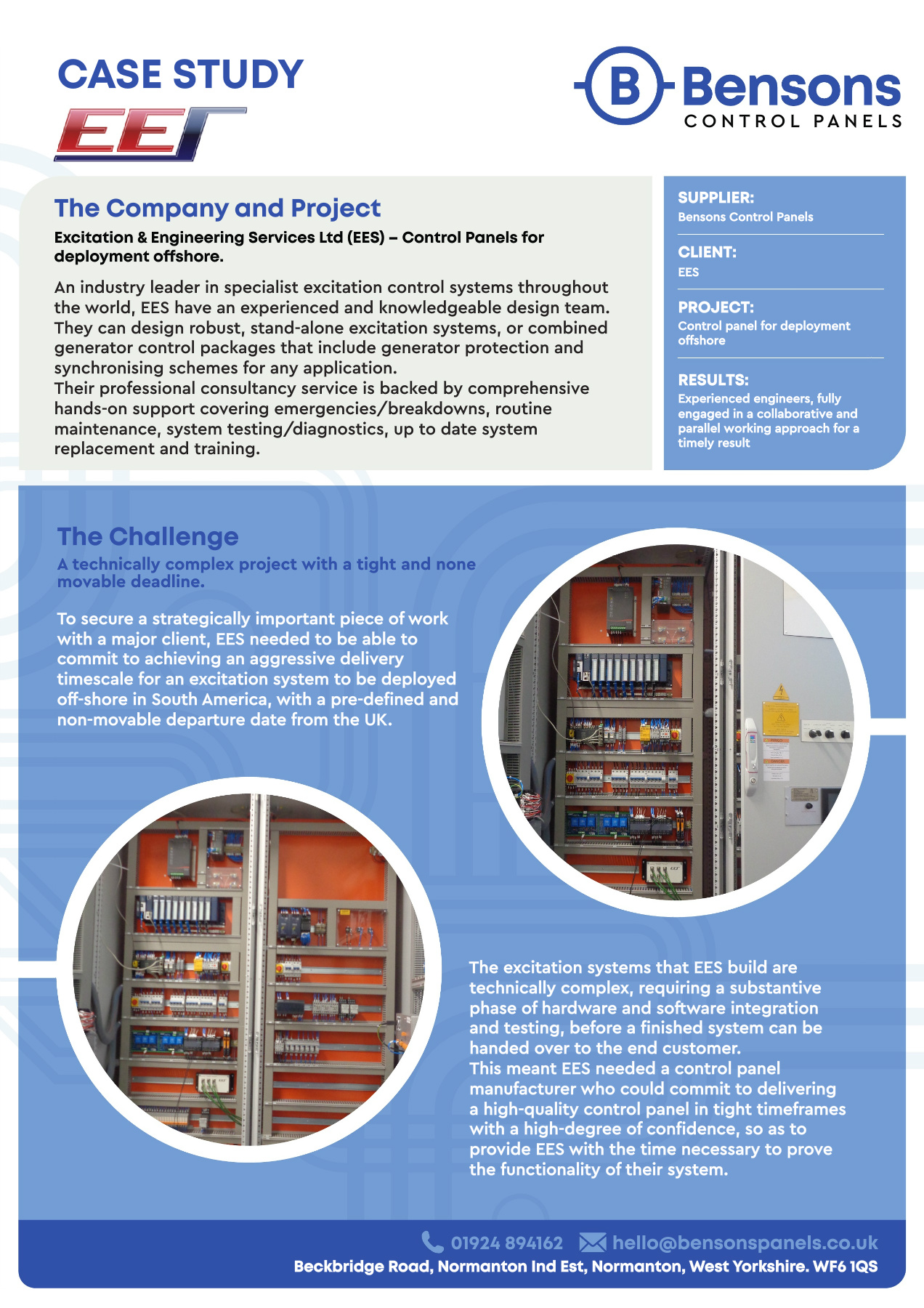 Bensons Panels - Case Studies